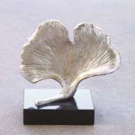 Picture of GINKGO LEAF OBJET-SILVER