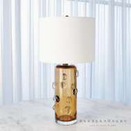 Picture of AMBER GLASS LAMP