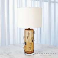 Picture of AMBER GLASS LAMP