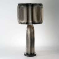 Picture of CRIMP TABLE LAMP-ANTIQUE NICKEL