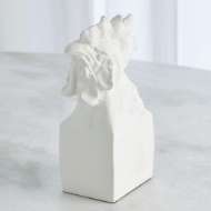 Picture of ROOSTER HEAD-MATTE WHITE