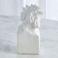 Picture of ROOSTER HEAD-MATTE WHITE