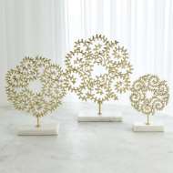 Picture of LEAFY PANELS-BRASS