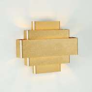 Picture of RECTANGULAR BABYLON SCONCE-SHINY BRASS-HW