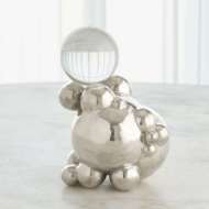 Picture of BUBBLE ORB HOLDER-NICKEL W/CRYSTAL SPHERE