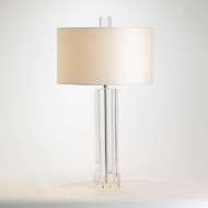 Picture of FLUTED CRYSTAL COLUMN TABLE LAMP