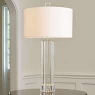 Picture of FLUTED CRYSTAL COLUMN TABLE LAMP