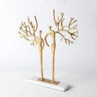 Picture of BRANCH MAN AND WOMAN-GOLD LEAF