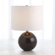 Picture of MARBLE SPHERE LAMP-BLACK