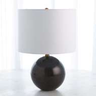 Picture of MARBLE SPHERE LAMP-BLACK