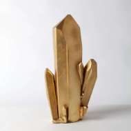 Picture of STONE SCULPTURE-GOLD LEAF