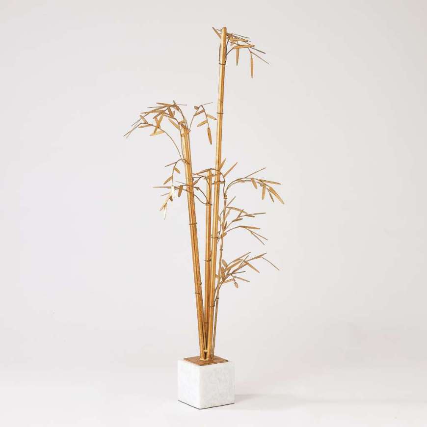 Picture of BAMBOO SCULPTURE-GOLD LEAF