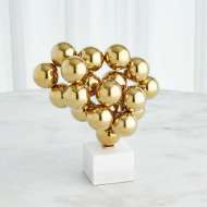 Picture of SPHERE SCULPTURE-BRASS