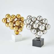 Picture of SPHERE SCULPTURE-BRASS