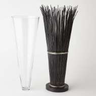 Picture of WIRE VASES-NATURAL IRON