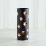 Picture of DIMPLES VASE-BLACK