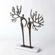 Picture of BRANCH MAN AND WOMAN-BRONZE