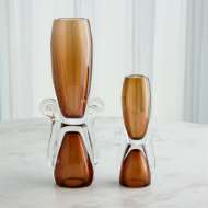 Picture of LYDIA VASES-AMBER