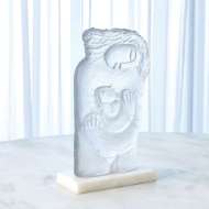 Picture of MOTHER AND CHILD CASE GLASS SCULPTURE