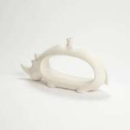 Picture of RHINO VASE-MATTE WHITE