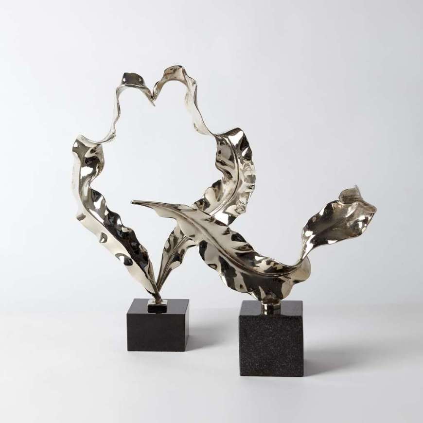 Picture of LEAF SCULPTURE-NICKEL