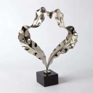 Picture of LEAF SCULPTURE-NICKEL