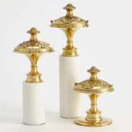 Picture of NEWEL CAP SCULPTURES-BRASS