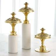 Picture of NEWEL CAP SCULPTURES-BRASS