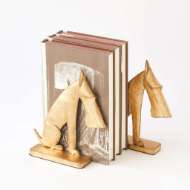 Picture of SCOTTIE BOOKENDS-GOLD