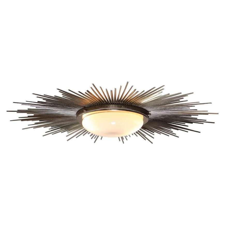 Picture of SUNBURST LIGHT FIXTURE-NICKEL