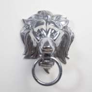 Picture of LION HEAD DOOR KNOCKER-NICKEL