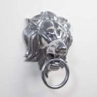 Picture of LION HEAD DOOR KNOCKER-NICKEL