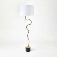 Picture of LOOP FLOOR LAMP-BRASS