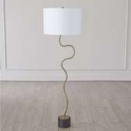 Picture of LOOP FLOOR LAMP-BRASS