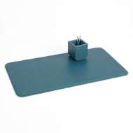 Picture of RADIUS EDGE LEATHER DESK COLLECTION-AZURE