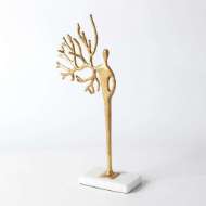 Picture of BRANCH WOMAN-GOLD LEAF