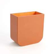 Picture of RADIUS EDGE LEATHER DESK-ORANGE