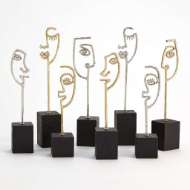 Picture of SCRIBBLE SCULPTURES-POLISHED BRASS