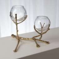 Picture of TWIG 2 VASE HOLDER-BRASS