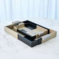 Picture of PIET TRI-COLOR TRAY-SHADOW