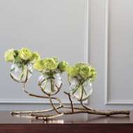 Picture of TWIG 3 VASE HOLDER-BRASS