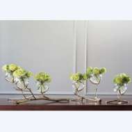 Picture of TWIG 3 VASE HOLDER-BRASS