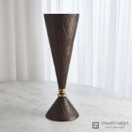 Picture of LEAF VASES-BRONZE