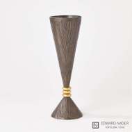 Picture of LEAF VASES-BRONZE