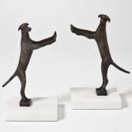 Picture of GOLDEN RETRIEVER BOOKENDS - PAIR