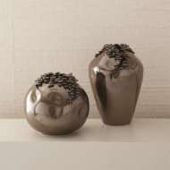 Picture of CASCADING REEF VASES-REACTIVE BRONZE