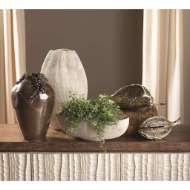 Picture of CASCADING REEF VASES-REACTIVE BRONZE