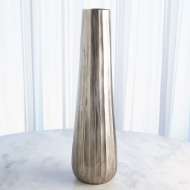 Picture of CHASED ROUND VASES-ANITUQE NICKEL