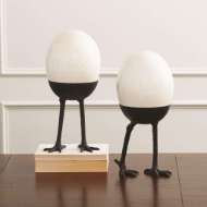 Picture of OSTRICH EGG ON LEGS