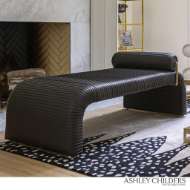 Picture of CADE DAYBED-GRAPHITE LEATHER